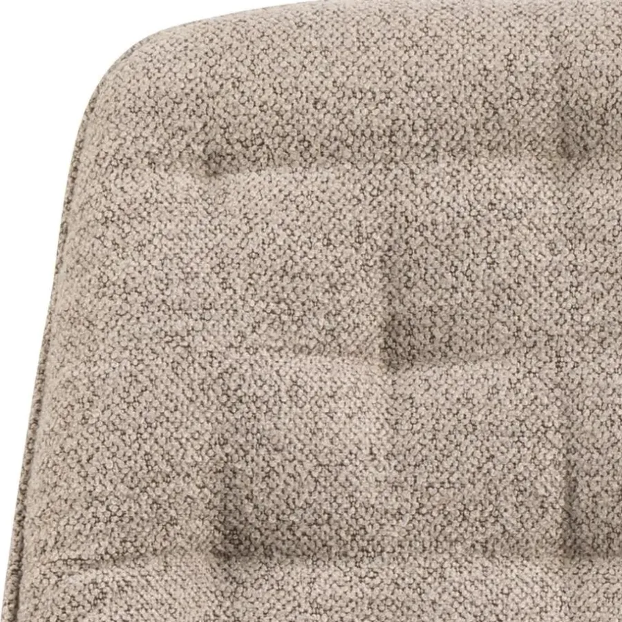 Giga Living Bureaustoel Beige Stof - Zithoogte 57cm - Alleri