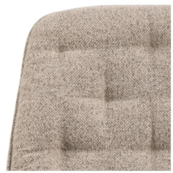 Giga Living Bureaustoel Beige Stof - Zithoogte 57cm - Alleri