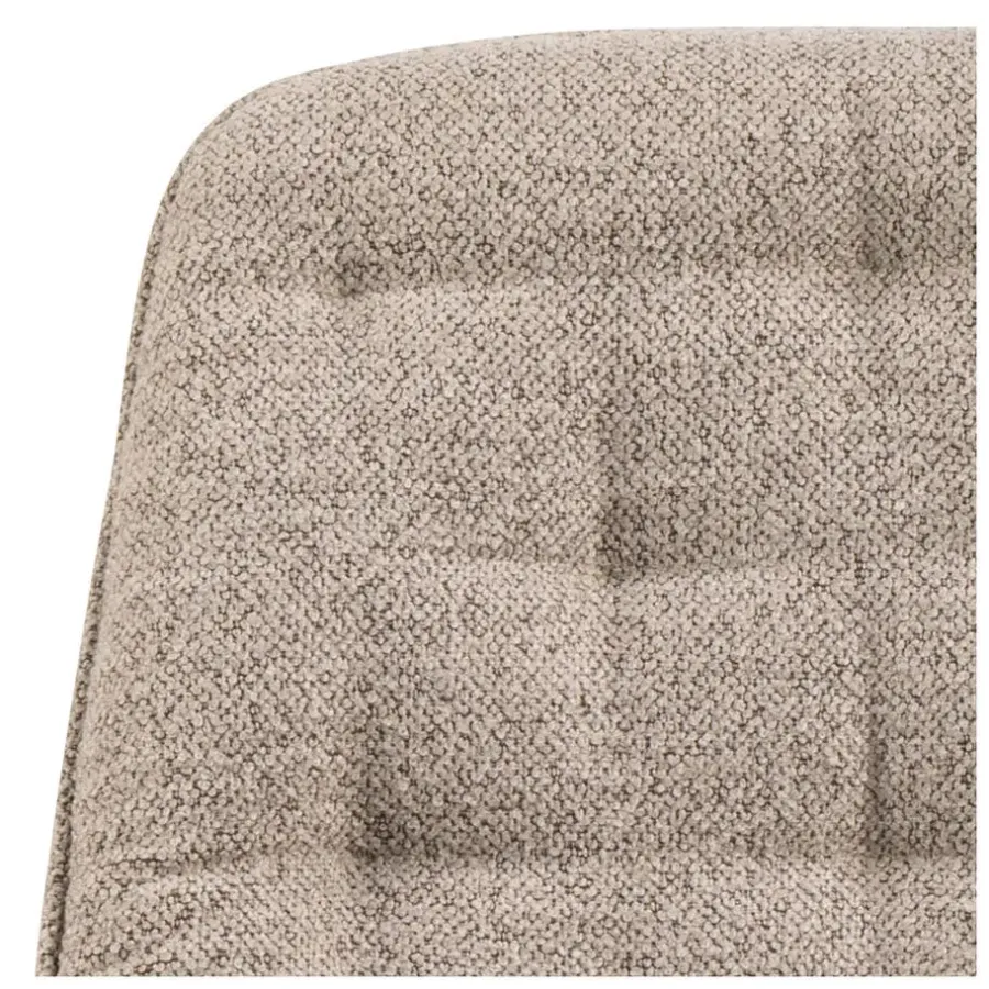 Giga Living Bureaustoel Beige Stof - Zithoogte 57cm - Alleri