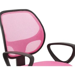 Bureaustoelen|Bureaustoelen-Merkloos Bureaustoel Buritos - Solide, Verstelbaar en Ergonomisch - Roze