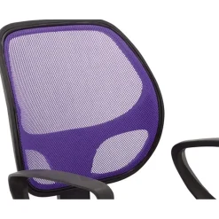 Bureaustoelen|Bureaustoelen-Merkloos Bureaustoel Buritos - Solide, Verstelbaar en Ergonomisch - Lila