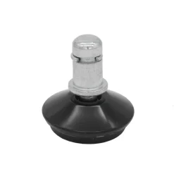 IVOL Bureaustoel glijders set - zwart - diameter 3,5cm