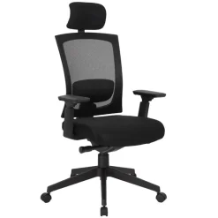 Bureaustoelen|Bureaustoelen-Sedero Bureaustoel Joy comfort - Voldoet aan NEN-EN 1335 norm - Zwarte stervoet