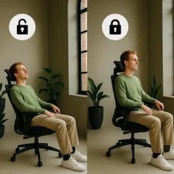 Bureaustoelen|Bureaustoelen-Sedero Bureaustoel Joy comfort - Voldoet aan NEN-EN 1335 norm - Zwarte stervoet