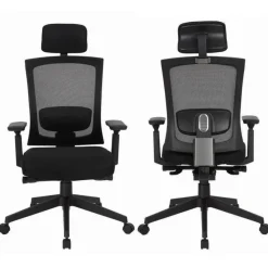 Bureaustoelen|Bureaustoelen-Sedero Bureaustoel Joy comfort - Voldoet aan NEN-EN 1335 norm - Zwarte stervoet