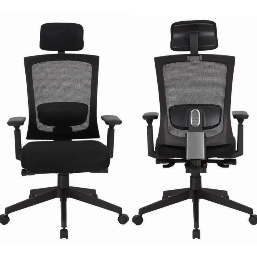 Bureaustoelen|Bureaustoelen-Sedero Bureaustoel Joy comfort - Voldoet aan NEN-EN 1335 norm - Zwarte stervoet