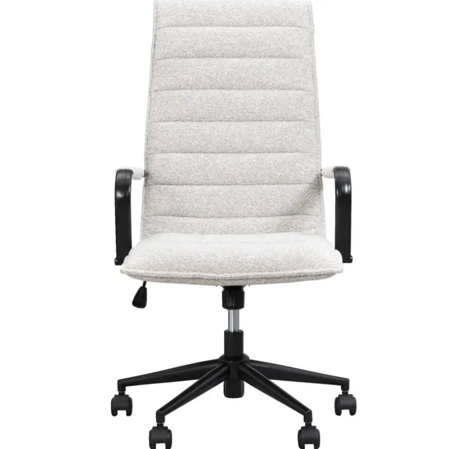 Bureaustoelen|Bureaustoelen-Leen Bakker Bureaustoel Kane - beige