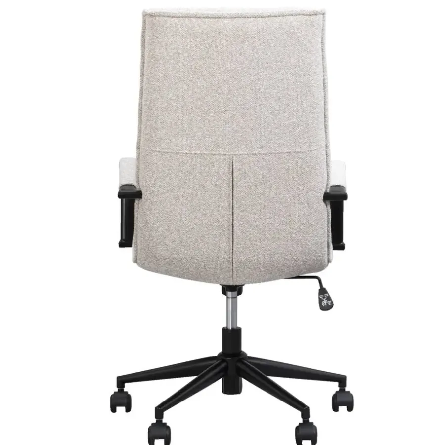 Bureaustoelen|Bureaustoelen-Leen Bakker Bureaustoel Kane - beige