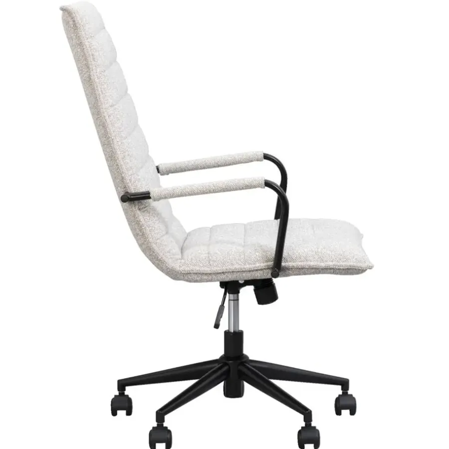 Bureaustoelen|Bureaustoelen-Leen Bakker Bureaustoel Kane - beige