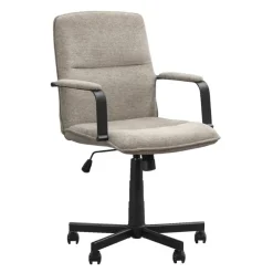 Bureaustoelen|Bureaustoelen-Leen Bakker Bureaustoel Osby - zand