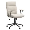Bureaustoelen|Bureaustoelen-Leen Bakker Bureaustoel Phil - beige