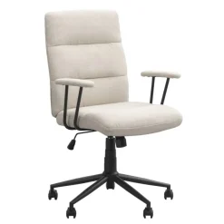 Bureaustoelen|Bureaustoelen-Leen Bakker Bureaustoel Phil - beige