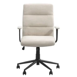 Bureaustoelen|Bureaustoelen-Leen Bakker Bureaustoel Phil - beige