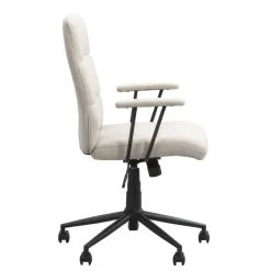 Bureaustoelen|Bureaustoelen-Leen Bakker Bureaustoel Phil - beige