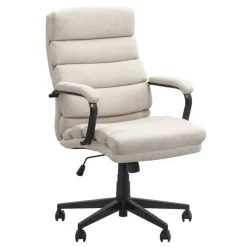 Bureaustoelen|Bureaustoelen-Leen Bakker Bureaustoel Rolf - beige