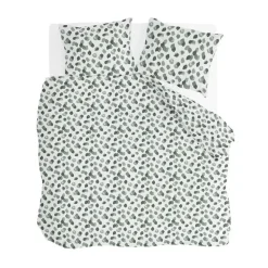 Lits-Jumeaux Dekbedovertrekken|Dekbedovertrekken-Byrklund - Dekbedovertrek Spotty Animal - 240x220 cm - Groen