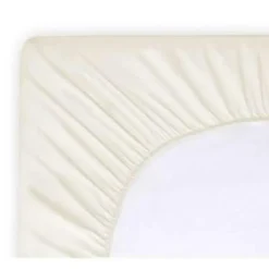 Byrklund - Hoeslaken Katoen - 180x200 cm - Off White