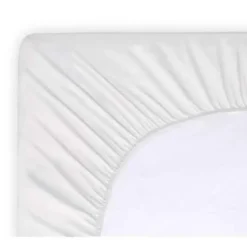 Hoeslakens-Byrklund - Hoeslaken Katoen - 90x220 cm - Wit