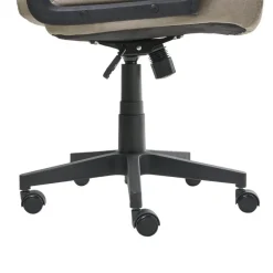 Leen Bakker BYRON - Bureaustoel - Beige - Stof