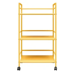 Trolleys-Novogratz Cache - Metalen rolwagen geel