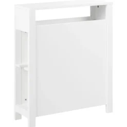 Hoge Kasten-Leen Bakker CACHI - Badkamerkast - Wit - 20 x 70 cm - MDF
