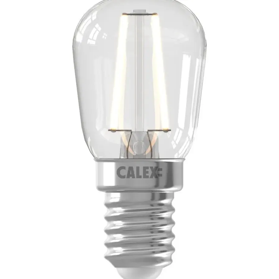 Calex LED buislamp - T26x58 - helder - E14 - 1.5W - 136LM - dimbaar