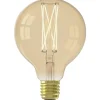 Lichtbronnen-Calex LED globe - goudkleur - E27 - 4,5W - 470LM - dimbaar