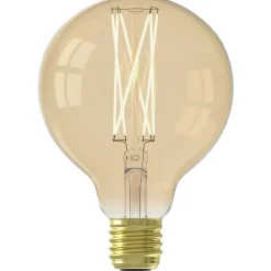 Lichtbronnen-Calex LED globe - goudkleur - E27 - 4,5W - 470LM - dimbaar