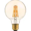 Calex LED globe - goudkleur - E27 - 3,5W - 250LM - dimbaar