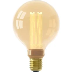 Calex LED globe - goudkleur - E27 - 3.5W - 120LM - dimbaar