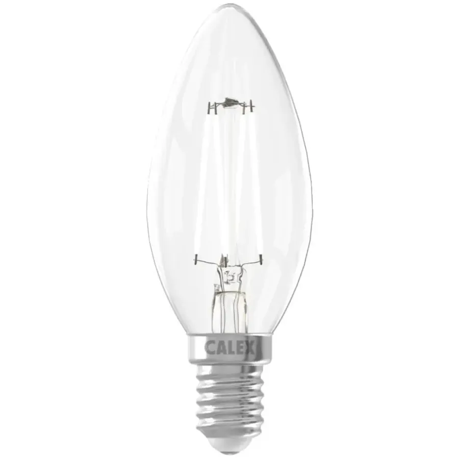 Lichtbronnen-Calex LED kaarslamp - helder - E14 - 4.5W - 470LM - dimbaar