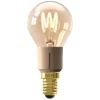 Lichtbronnen-Calex LED kogellamp - goudkleur - E14 - 4W - 265LM - 3step dimbaar
