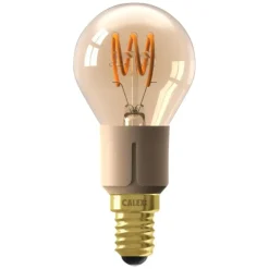 Lichtbronnen-Calex LED kogellamp - goudkleur - E14 - 4W - 265LM - 3step dimbaar