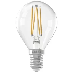 Lichtbronnen-Calex LED kogellamp - helder - E14 - 4,5W - 470LM - dimbaar