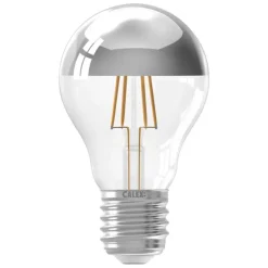 Lichtbronnen-Calex LED kopspiegellamp - chromekleur - E27 - 4.5W - 470LM - dimbaar