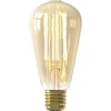 Lichtbronnen-Calex LED rustieklamp - goudkleur - E27 - 3,5W - 250LM - dimbaar