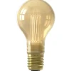 Lichtbronnen-Calex LED standaardlamp - goudkleur - E27 - 3,5W - 120LM - dimbaar