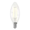Calex SMART kaarslamp - helder- E14 - 4,9W - 470LM - dimbaar