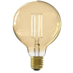 Slimme Led Lichtbronnen-Calex Smart LED-globelamp - goudkleur - 7W