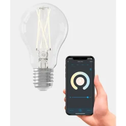Slimme Led Lichtbronnen-Calex Smart LED-standaardlamp - transparant - 7W