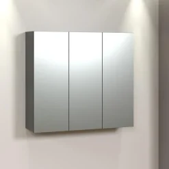 Spiegelkasten-Calicosy - Badkamerkast met spiegel PUREBLISS - 20x90x80 cm