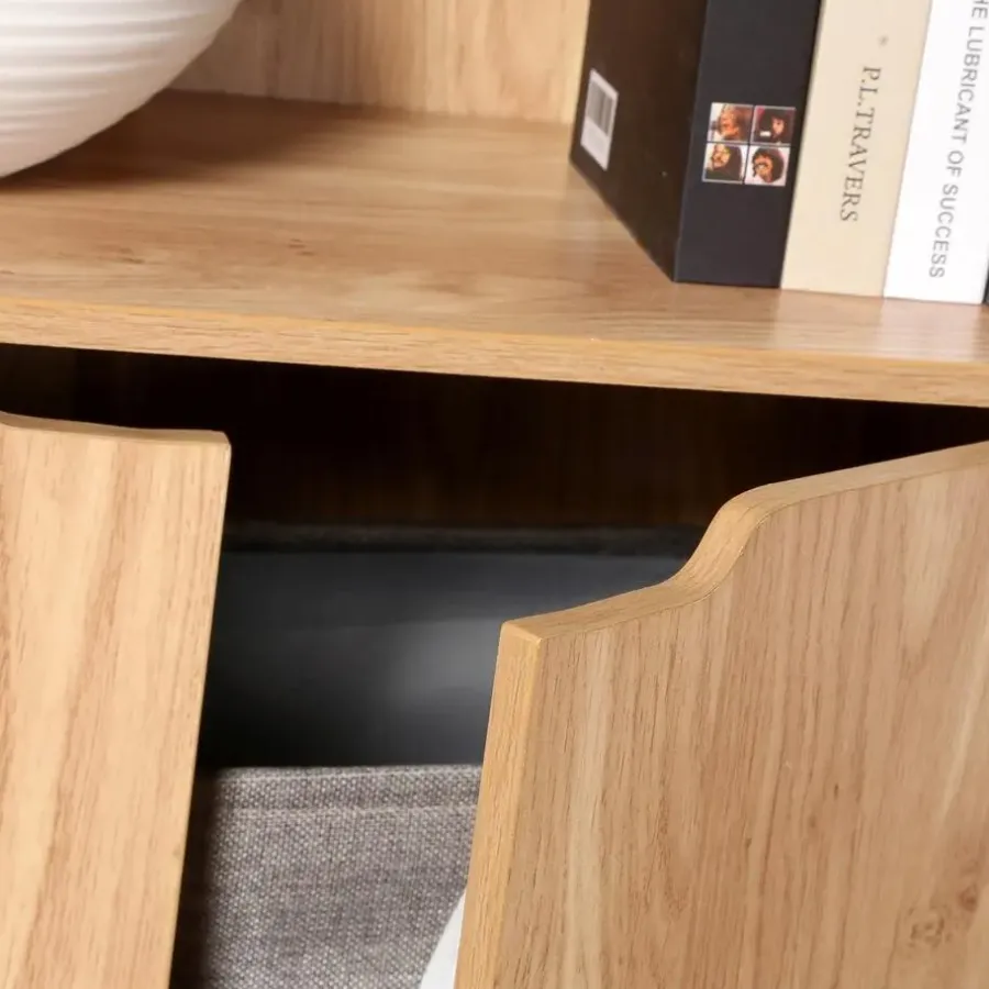 Calicosy - Boekenkast - Hout - 120x58,5x29 cm