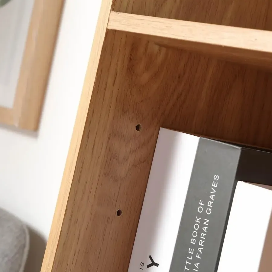 Calicosy - Boekenkast - Hout - 120x58,5x29 cm
