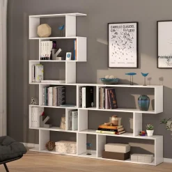 Boekenkasten|Boekenkasten-Calicosy - Boekenkast ATHENA - 192x80x24 cm