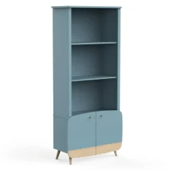 Boekenkasten|Boekenkasten-CBA CALICOSY - Boekenkast FIRMIANA - 36,6x177x77,4 cm