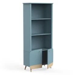Boekenkasten|Boekenkasten-CBA CALICOSY - Boekenkast FIRMIANA - 36,6x177x77,4 cm