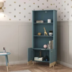 Boekenkasten|Boekenkasten-CBA CALICOSY - Boekenkast FIRMIANA - 36,6x177x77,4 cm