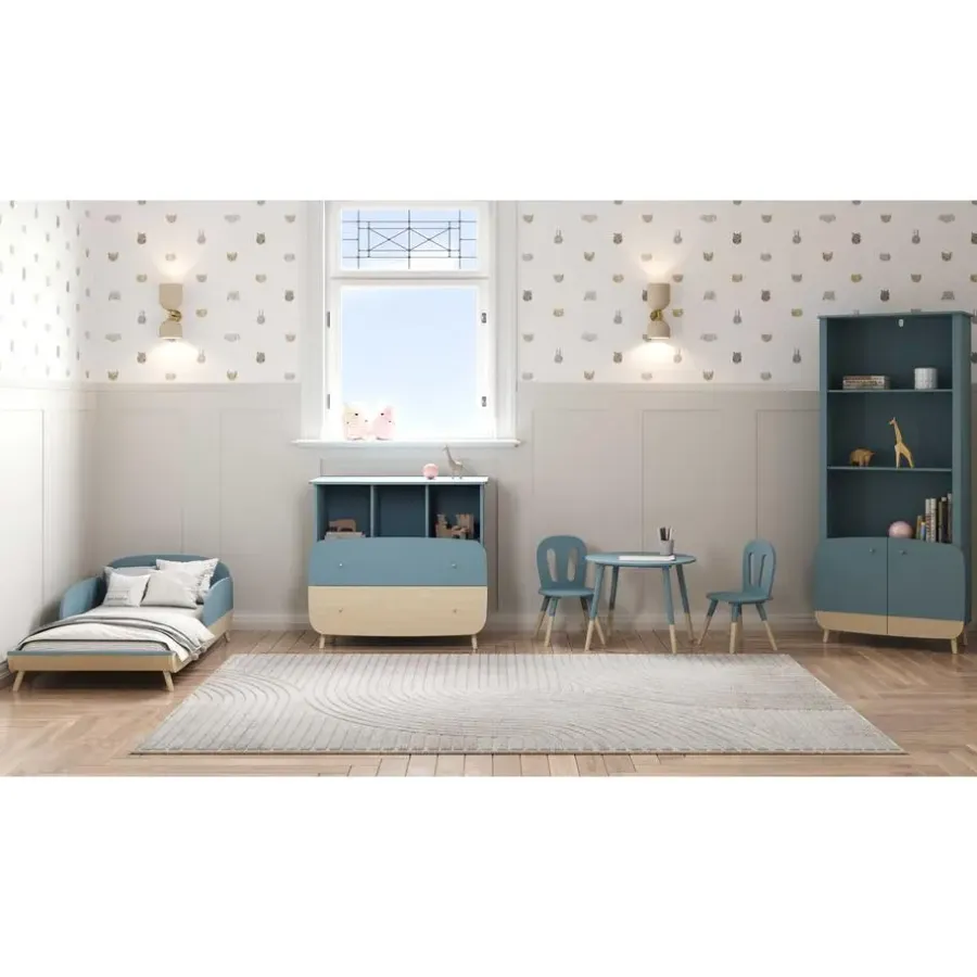 Boekenkasten|Boekenkasten-CBA CALICOSY - Boekenkast FIRMIANA - 36,6x177x77,4 cm