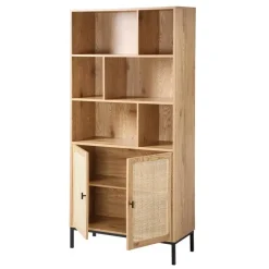 Boekenkasten|Boekenkasten-Calicosy - Boekenkast JAYA - 175x80x35 cm