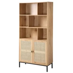 Boekenkasten|Boekenkasten-Calicosy - Boekenkast JAYA - 175x80x35 cm